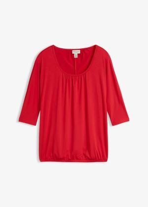 Bluzka oversize z mieszanki wiskozy