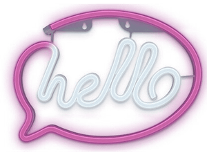 Neon FOREVER TF1 Hello Różowy-Biały Bat + USB FLNE15