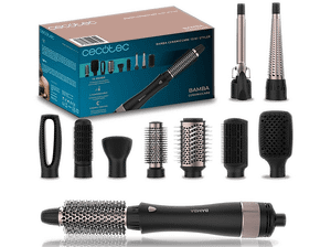 Lokówko-suszarka CECOTEC Bamba CeramicCare 10in1 Styler Czarno-różowy