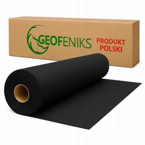 GEOWŁÓKNINA DRENAŻOWA 1,5x50m 150 g/m² pod kostkę pod drogę MOCNA ogrodowa