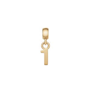 Daniel Wellington DW Charm Number 1 Gold
