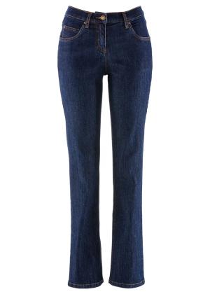 Jeansy ze stretchem, straight, mid waist
