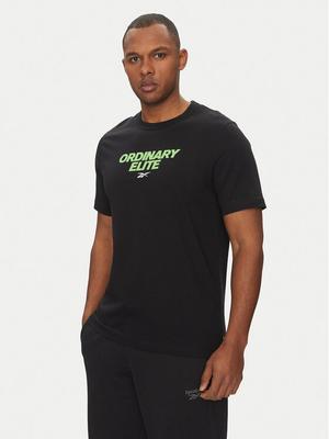 Reebok T-Shirt 100218824 Czarny Regular Fit