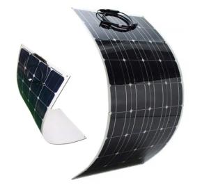 PANEL SOLARNY ELASTYCZNY MONOKRYSTALICZNY 200W GIĘTKI SŁONECZNY 12V KAMPERA