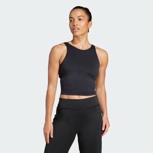 Yoga Crop Tank Top With Inner Shelf Bra