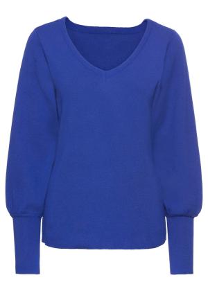 Sweter z cienkiej dzianiny z wiskozą