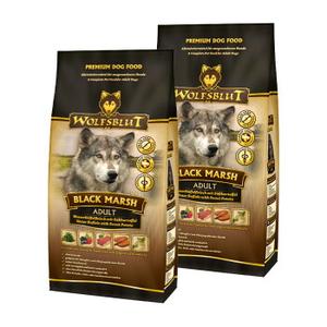 WOLFSBLUT Black Marsh, bawół domowy ze słodkimi ziemniakami 2x2 kg