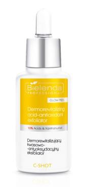 Bielenda Professional C-Shot Dermorewitalizujący Kwasowo-Antyoksydacyjny Eksfoliator 30ml