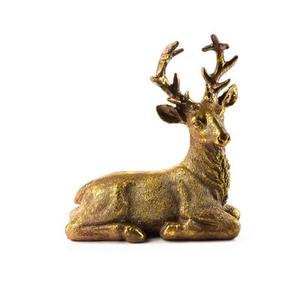 Figura SANTA LILA 18 x 15 x 7 cm złoty