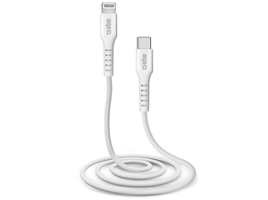 Kabel SBS Lightning - USB C 1m Biały do transmisji danych i ładowania