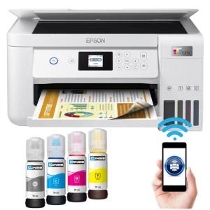 DRUKARKA WIELOFUNKCYJNA Epson ET-2726 WiFi Ecotank Dolewane tusze