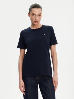 Tommy Hilfiger T-Shirt WW0WW45522 Granatowy Regular Fit