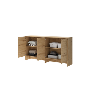 Nadstawka Bed Concept BC-11 do półkotapczanu BC-06 211x110x46 cm | Dąb artisan | praktyczny dodatek | stylowe wykończenie