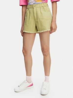 Billabong Szorty jeansowe Little Sister EBJDS00103 Zielony jasny Relaxed Fit