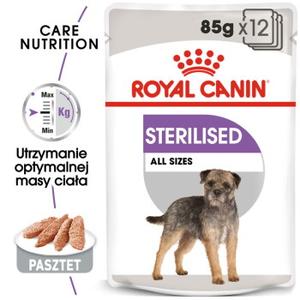 ROYAL CANIN Sterilised Adult Mousse 12x85 g