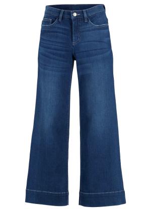 Bardzo miękkie jeansy 7/8, culotte
