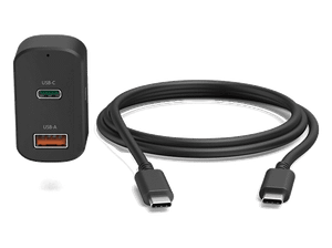 Ładowarka samochodowa HAMA 65W USB-C + USB-A 200018 Czarny