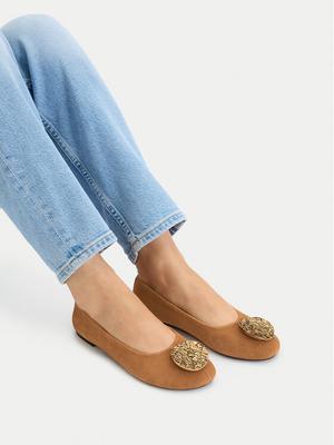 MEXX Baleriny EO-90183-1 Brązowy