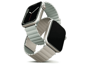 Pasek UNIQ Revix do Apple Watch 38/40/41mm Zielono-beżowy