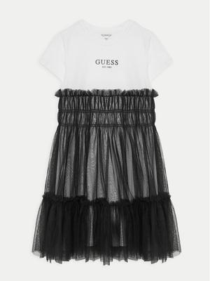 Guess Sukienka codzienna J5RK18 K6YW0 Czarny Regular Fit
