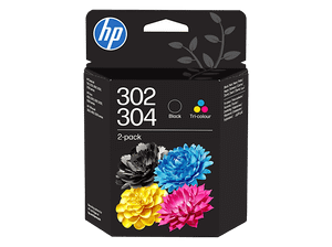 Wkład atramentowy (tusz) HP 302/304 B82L1AE 2-pack Zestaw (Czarny, Cyjan, Magenta, Żółty)