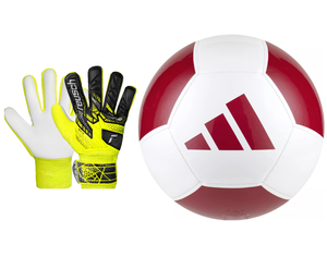 ZESTAW piłka nożna ADIDAS + rękawice bramkarskie REUSCH 2w1 (5)
