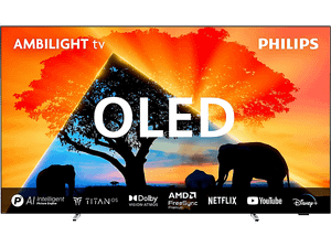 PRODUKT PO EKSPOZYCJI - Telewizor OLED PHILIPS 65OLED769/12 65" 4K 120Hz Ambilight P5 AI Perfect Picture
