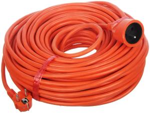 PRZEDŁUŻACZ. BUDOWLANY GRUBY OGRODOWY 50M 3X2.5MM IP44 16A SOLIDNY