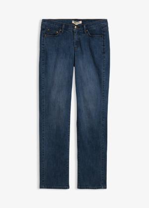 Jeansy ze stretchem, straight, mid waist