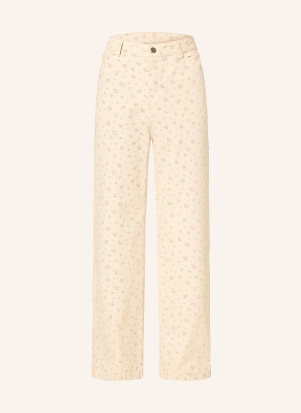 Neo Noir Jeansy Straight Semba weiss