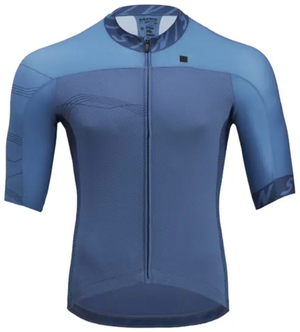 Koszulka rowerowa z krótkim rękawem damska SILVINI Women Jersey STELVIA niebieska (S)