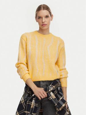 Quiksilver Sweter Selwyn EQWSW03031 Żółty Cropp Fit