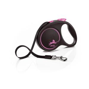 Flexi Black Design Taśma różowy M, 5 m, 25 kg