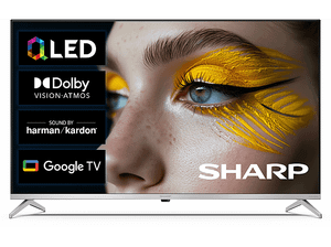 PRODUKT PO EKSPOZYCJI - Telewizor QLED SHARP 43GP6465E 43" 4K Google TV Quantum Dot