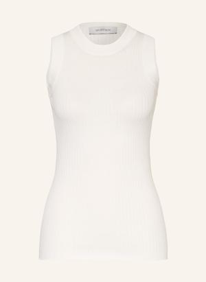 Sportmax Dzianinowy Top Tione weiss