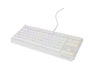 Klawiatura przewodowa GENESIS Thor 230 TKL Outemu Red Biały