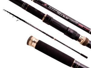 WĘDKA CARBON TELE SURF 420CM 100-220G HIGH CARBON RUMPOL + ŻYŁKA 110276