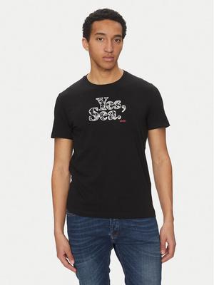 Liu Jo T-Shirt QA5190 J4924 Czarny Regular Fit