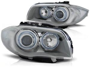 LAMPY BMW 1 E87 E81 E82 E88 04-11R RINGI DEPO SILVER