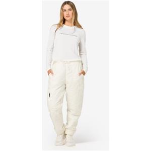 Longsleeve damski SUPER.NATURAL POWDER TO THE PEOPLE BIO biały (XS)