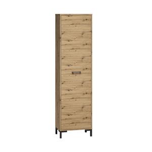 Szafa loftowa NEVIO 01 dąb artisan/czarny