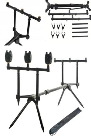 STANOWISKO KARPIOWE RUMPOL ROD POD NA 3 WĘDKI / POKROWIEC + 280535