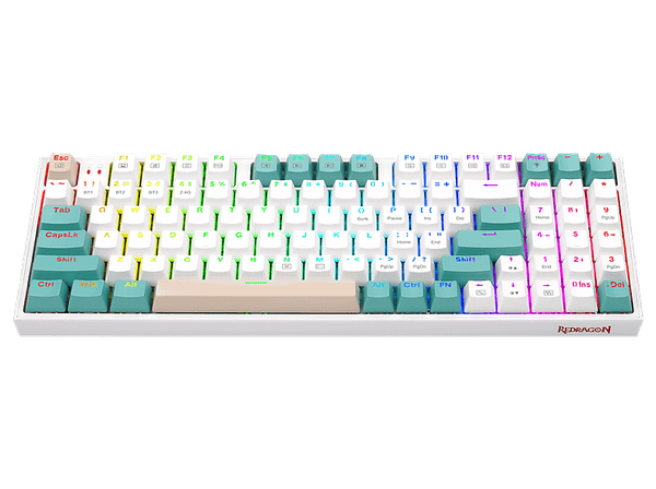 Klawiatura REDRAGON Veigar K643GWC Pro RGB Wielokolorowa