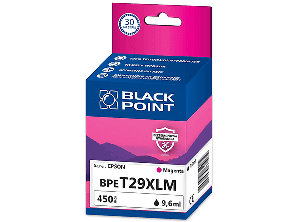 Wkład atramentowy BLACK POINT BPET29XLM Zamiennik Epson 29XL (C13T29934012)