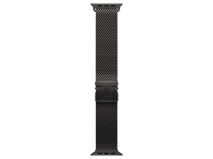Bransoleta mediolańska Apple z tytanu 49mm L Czarna MGHU4ZM/A