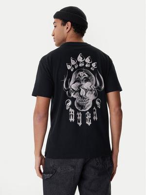 RVCA T-Shirt All Seeing EVYZT00276 Czarny Regular Fit