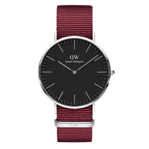 Daniel Wellington DW Watch Classic Roselyn Black Silver 36mm