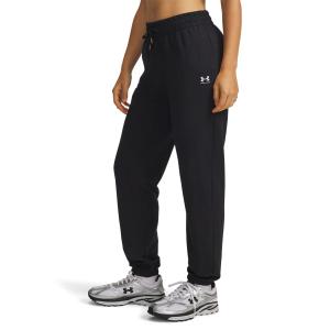 Under Armour UA Sport Terry Jogger damskie spodnie dresowe bawełna czarne (XS)