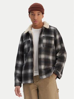 Billabong Kurtka koszulowa Hills Sherpa EBYJK00136 Szary Regular Fit