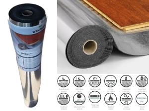 MATA KWARCOWA do PANELI podłogowych - IDEAL PROFI Weninger 2mm - ROLKA 8m2